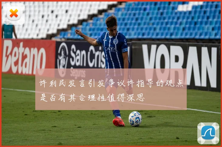 许利民发言引发争议许指导的观点是否有其合理性值得深思